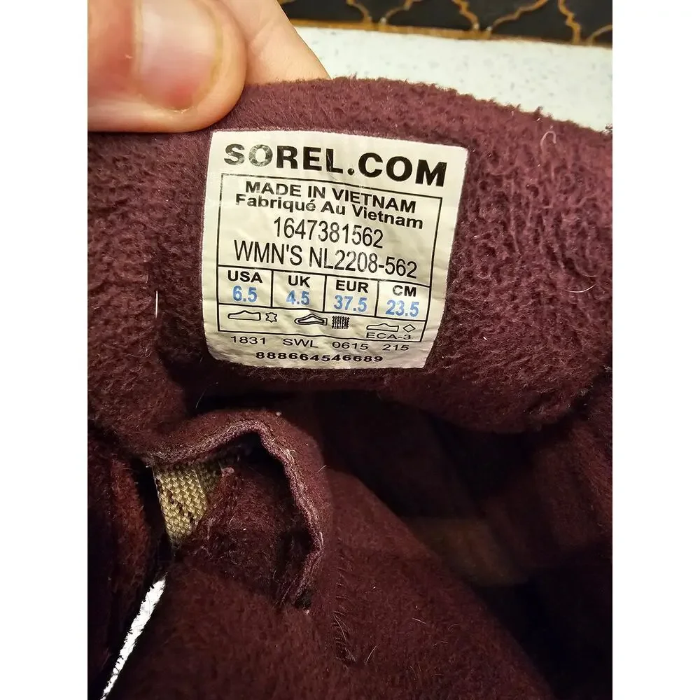 Sorel Meadow Suede Waterproof Winter Boots – Purple Dahlia – Women’s 6.5